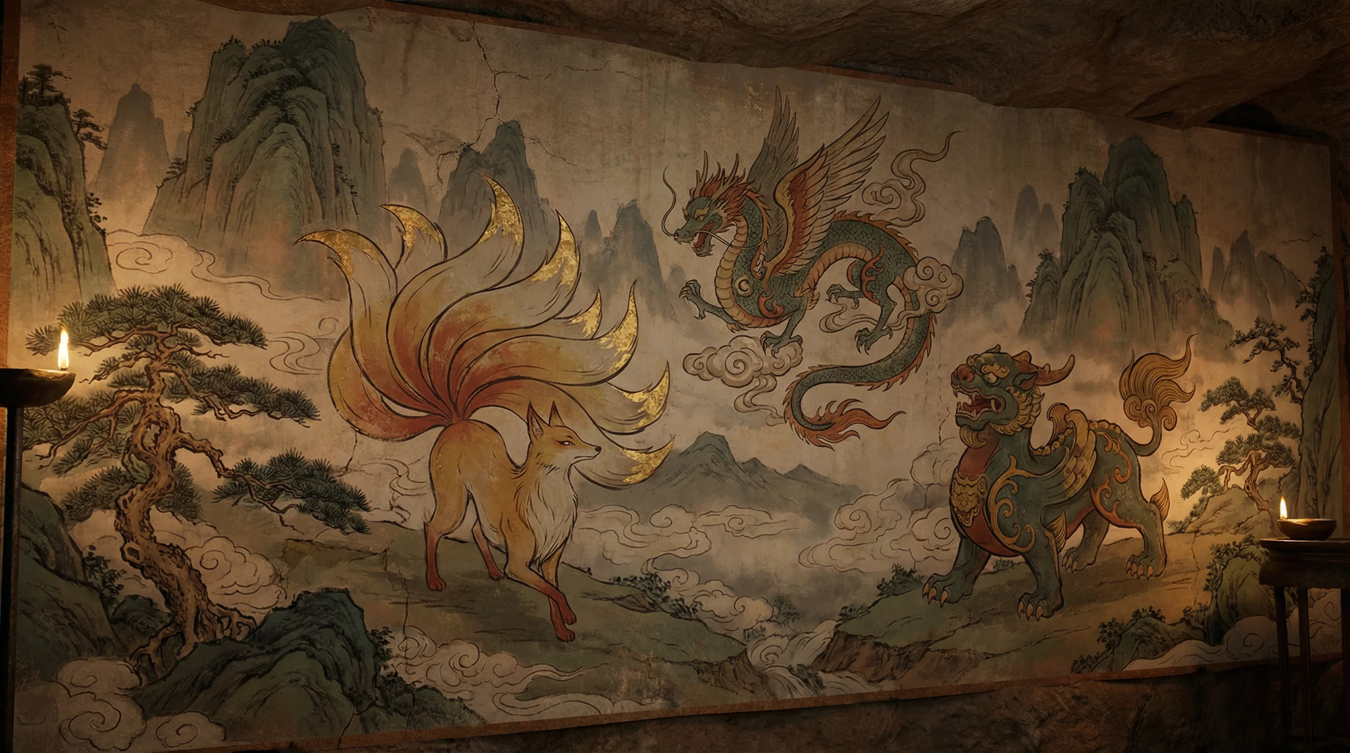 山海经 - 韩寒我的祖国 上古神兽动漫